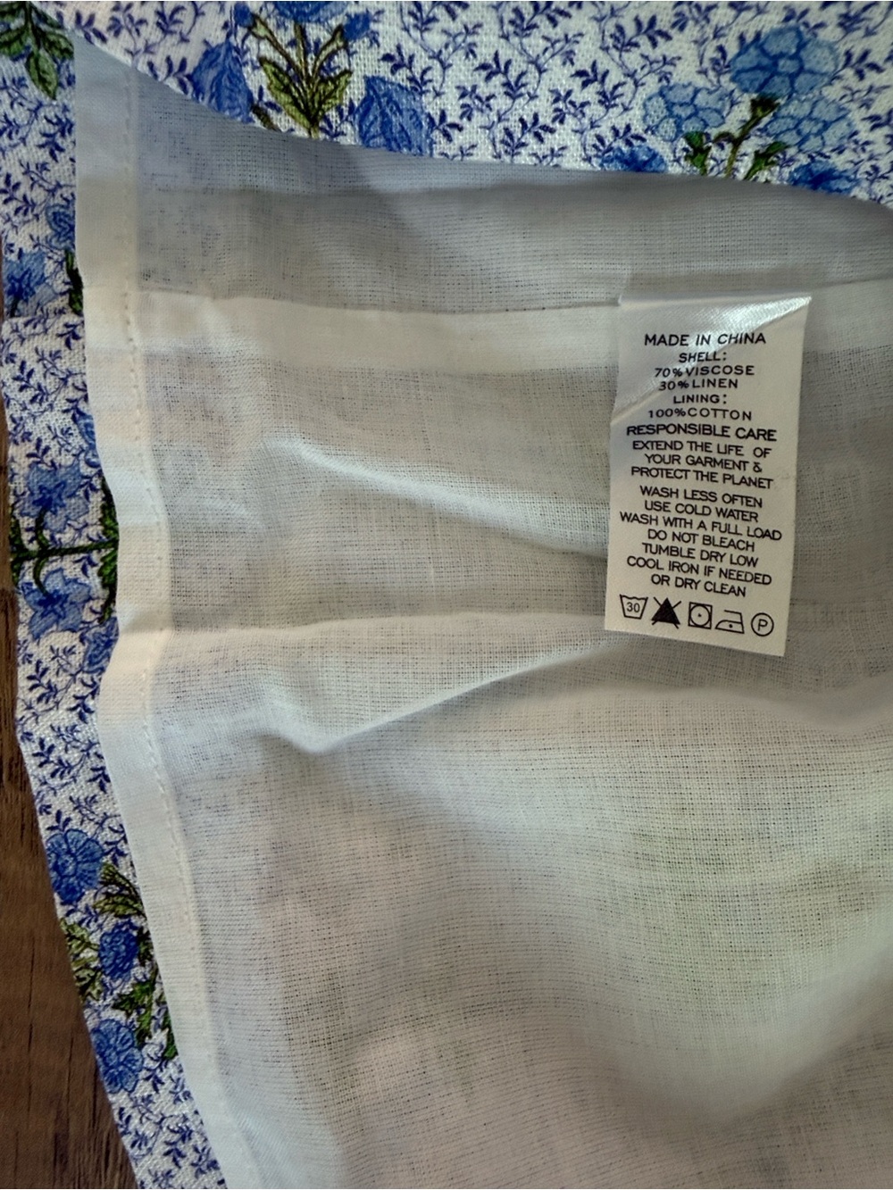 Hill House Audrey Shorts in Blue Block Print - Picture 11 of 13